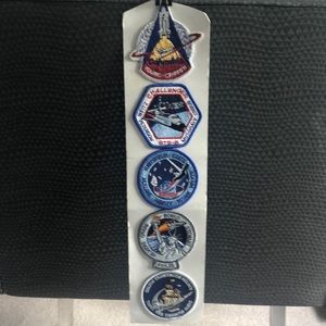Space shuttle patches. New